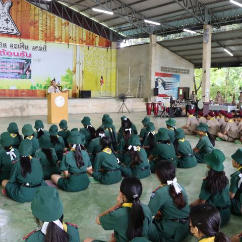 เข้าค่ายมัธยม จดหมายข่าวโรงเรียนวัดบางปิ้ง (บริษัทเกลือไทยสงเคราะห์)) 93/69